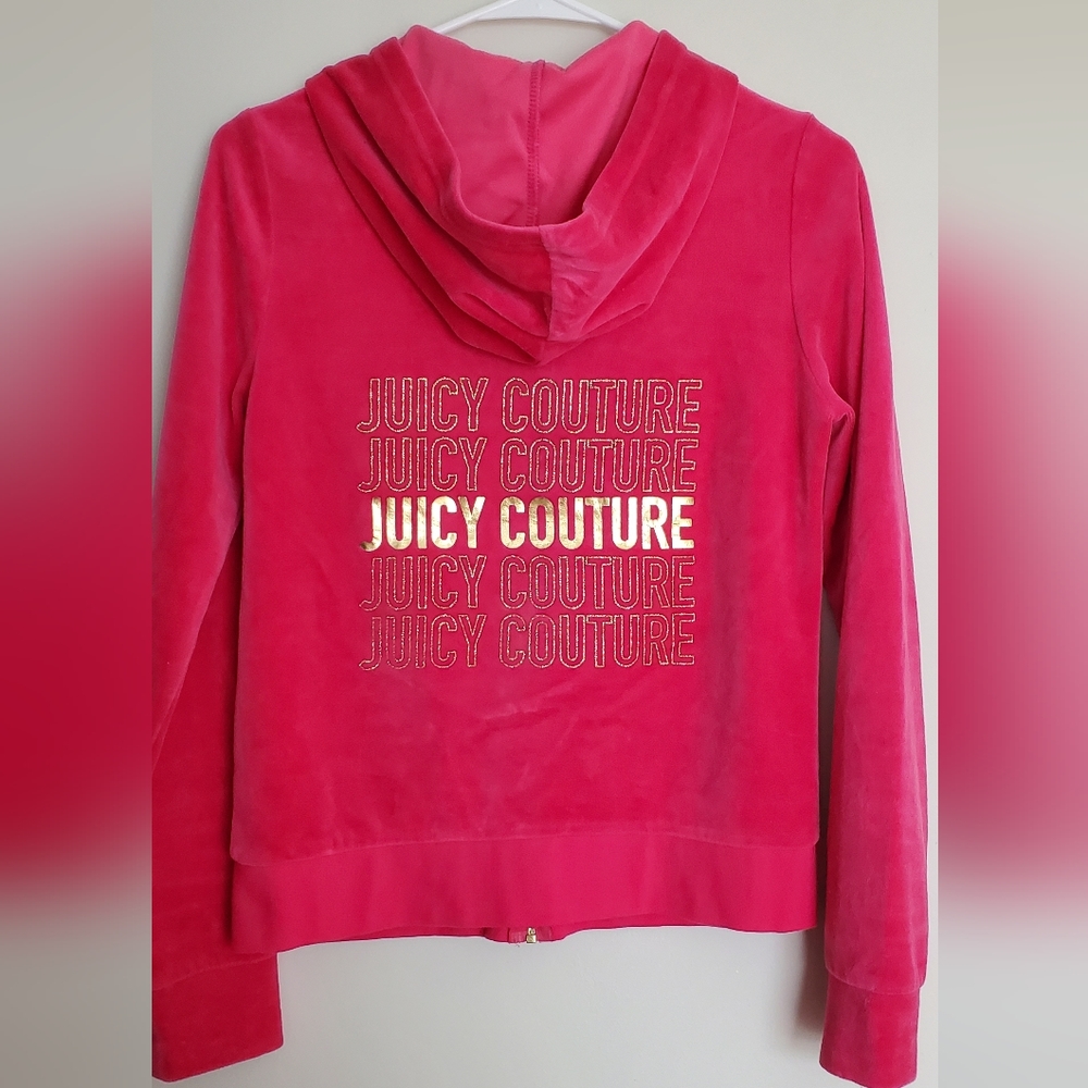 Juicy Couture Velour Hoodie Size S
